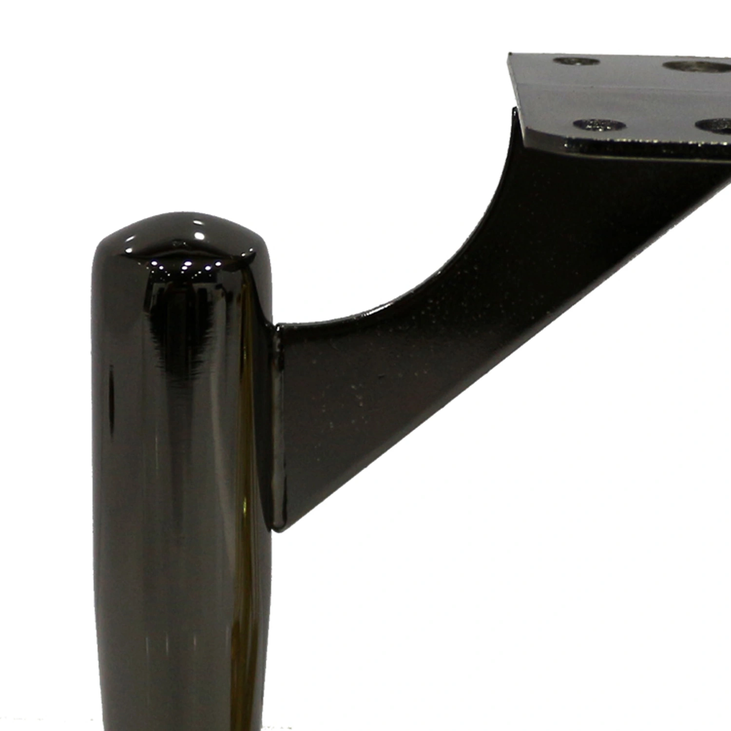 l shape metal sofa leg in black color